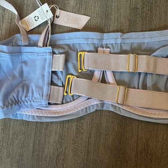 NWT We Are HAH Free People Wired Bra 30-38DD Periwinkle Sheer 32DD 34DD 36DD - Picture 10 of 13